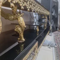 بوفه کنسول میز تلوزیون اینه شمدان برنجی جهیزیه