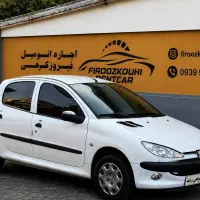 رنت 206 هاچبک/ مدل 1400 سفید