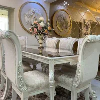 میز ناهارخوری ۸نفره در‌ حد‌ نو