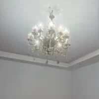 لوستر برنج سیاه قلم درحدنو