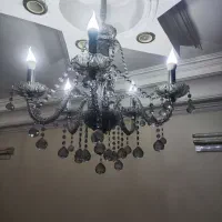 پنج عدد لوستر و یک آباژور ست