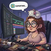 ادیتور ویدیو هستم