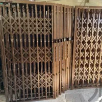 حفاظ پنجره درب اکاردئونی حفاظ اکاردیونی اهنگری