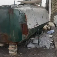 تانکر آب فلزی