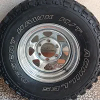فروش ۴ حلقه رینگ و لاستیک ۶ پیچ