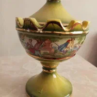 دو عدد شکلات خوری پایه دار آنتیک