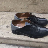 کفش چرم طبیعی سایز ۴۰ نو