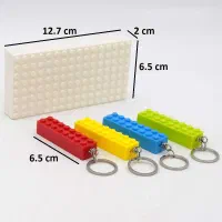 جاکلیدی دیواری 4 عددی طرح لگو