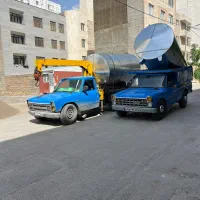 نیسان جرثقیل کفی خودرو بر و ده تن جرثقیل