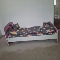 تخت خواب تک نفره .با تشک. دو تاش هم نو