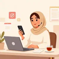 ادمین تولید محتوا و مدیریت پیام‌رسان‌های اجتماعی
