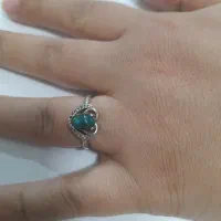 انگشتر فیرزوه نگین دار