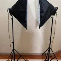 کیت سافت باکس عکاسی پنج لامپه