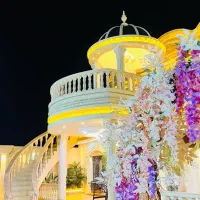 عمارت وکاخ ویلا استخر ابگرم