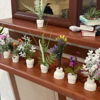 گل و گلدان های مینیاتوری ...