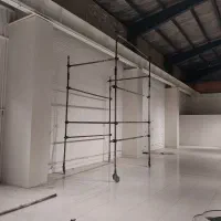 داربست فلزی نما کفراژ تابلو ساز بنر چهار پایه