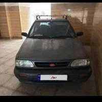 پراید ۸۹ دوگانه سوز کارخانه فنی عالی بی رنگ