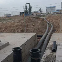 لوله کشی زمین های کشاورزی ،کارخانه و صنایع بزرگ