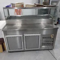 یخچال فریزر تاپینگ پیتزا ۸لگنه