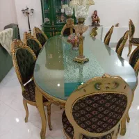 سرویس مبل وناهارخوری ۱۲نفره پارچه ایتالیایی
