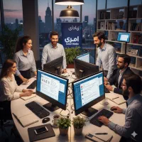 ادمین کار بلد در نرم افزار خارجی و داخلی هستم