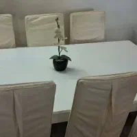 میزنهارخوری ۶ نفره چوبی بسیارمحکم ومقاوم