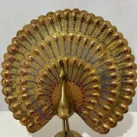 دکوری طاووس برنجی