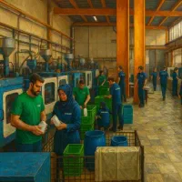 فنی کار و اپراتور دستگاه پلاستیک بادی