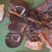 زین اسب همراه تمام وسایل و جول زمستان