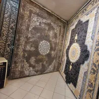 فرش ۱۲ و ۹  و۶  متری آبرنگی پتینه ابر و بادی ۷/۵۰۰