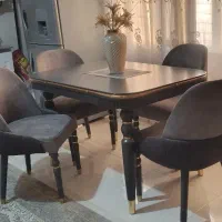 ناهارخوری طوسی 4 نفره