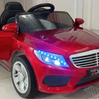 ماشین شارژی BENZشیک سالم  سه موتوره لاستیک اسفنجی