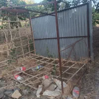 قفس کبوتر یک بزرگ یک دونه کوچیکه ترم هست