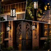 چراغ حیاطی و دیواری برای ویلا و ساختمان چکی و قسطی