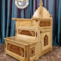 اصفهان منبر سازی حاج اکبر خبوشانی