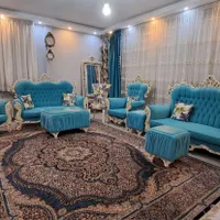مبل کلاسیک۸نفره با دومیزبان فوق العاده تمیز و درحد|مبلمان خانگی و میز عسلی|مشهد, امیریه|دیوار