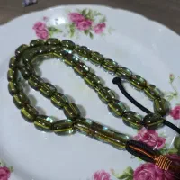 تسبیح سندلوس کهنه آلمان آبی نیلی بکر بکر
