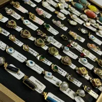 پلاک های طلای زیر یک گرم پلاک چشم نظر ونکلیف قلب
