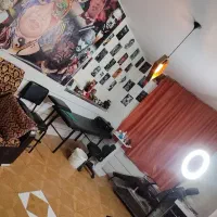 فروش تخت و صندلی دو تیکه در حد نو