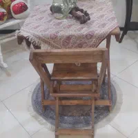 میز ناهار خوری دونفره چوبی