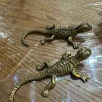 مجسمه مارمولک برنز