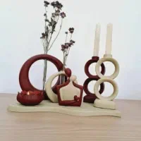 سنگ مصنوعی و شمع سازی