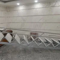 پله آهنی نیم طبقه مغازه