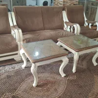 مبل ۸ نفره با میز غذاخوری ۶ نفره