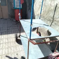 گاری فلافلی و شور نخودی
