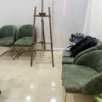 صندلی مبلی پایه فلزی