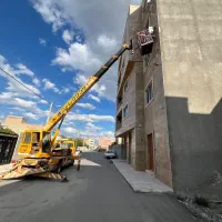 جرثقیل ۷تنی وکفی ۵تنی آماده ارائه خدمات