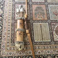 تیر و کمان چوبی عتیقه