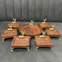 ظرف پذیرایی چوبی