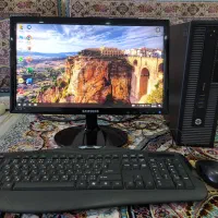 کامپیوتر قدرتمند i5 رم 8 هارد 500 مانیتور 19 LED